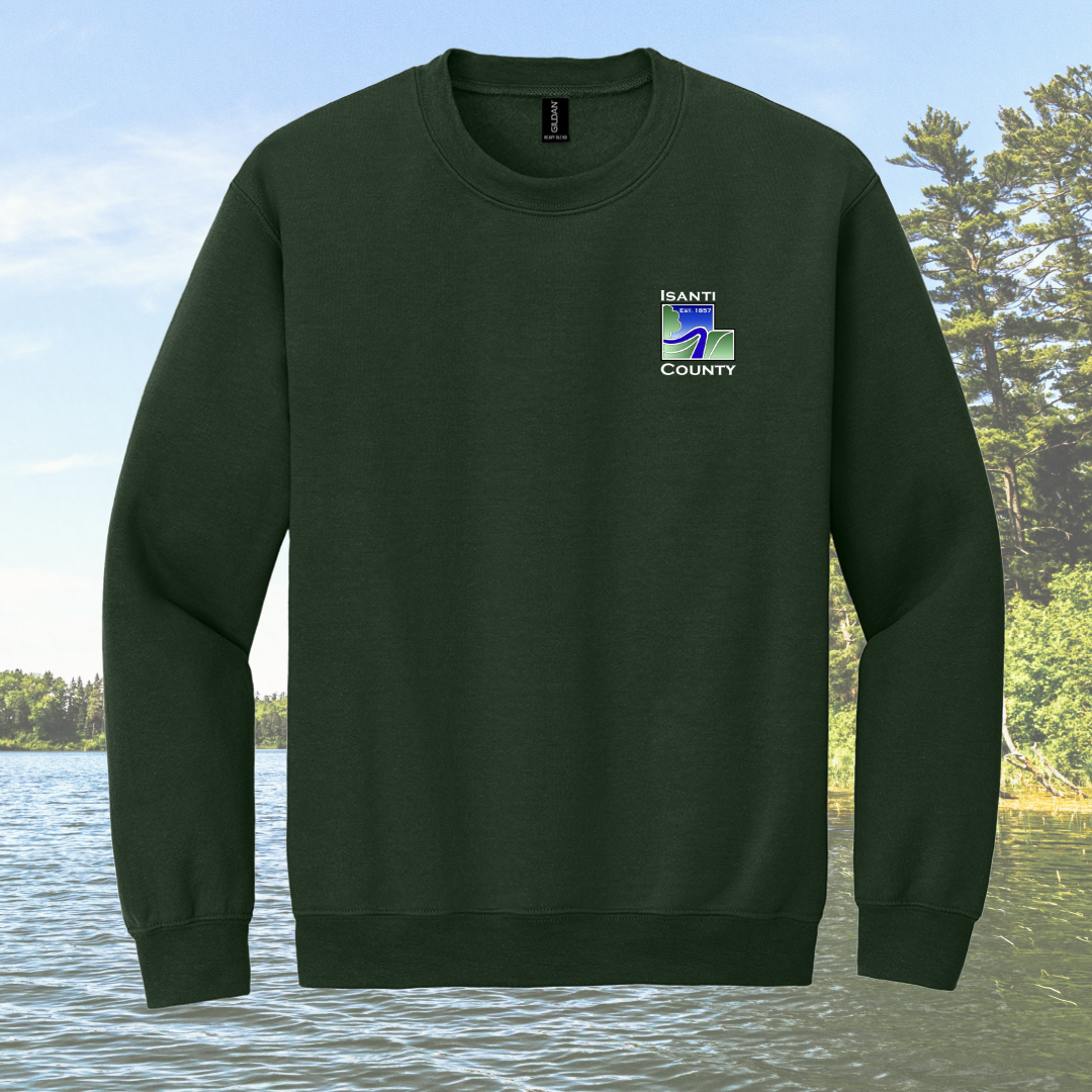 Isanti County Zoning and Assessor Crew Neck Sweatshirt