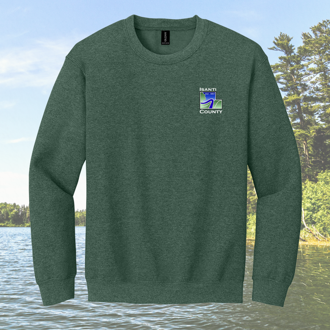 Isanti County Zoning and Assessor Crew Neck Sweatshirt