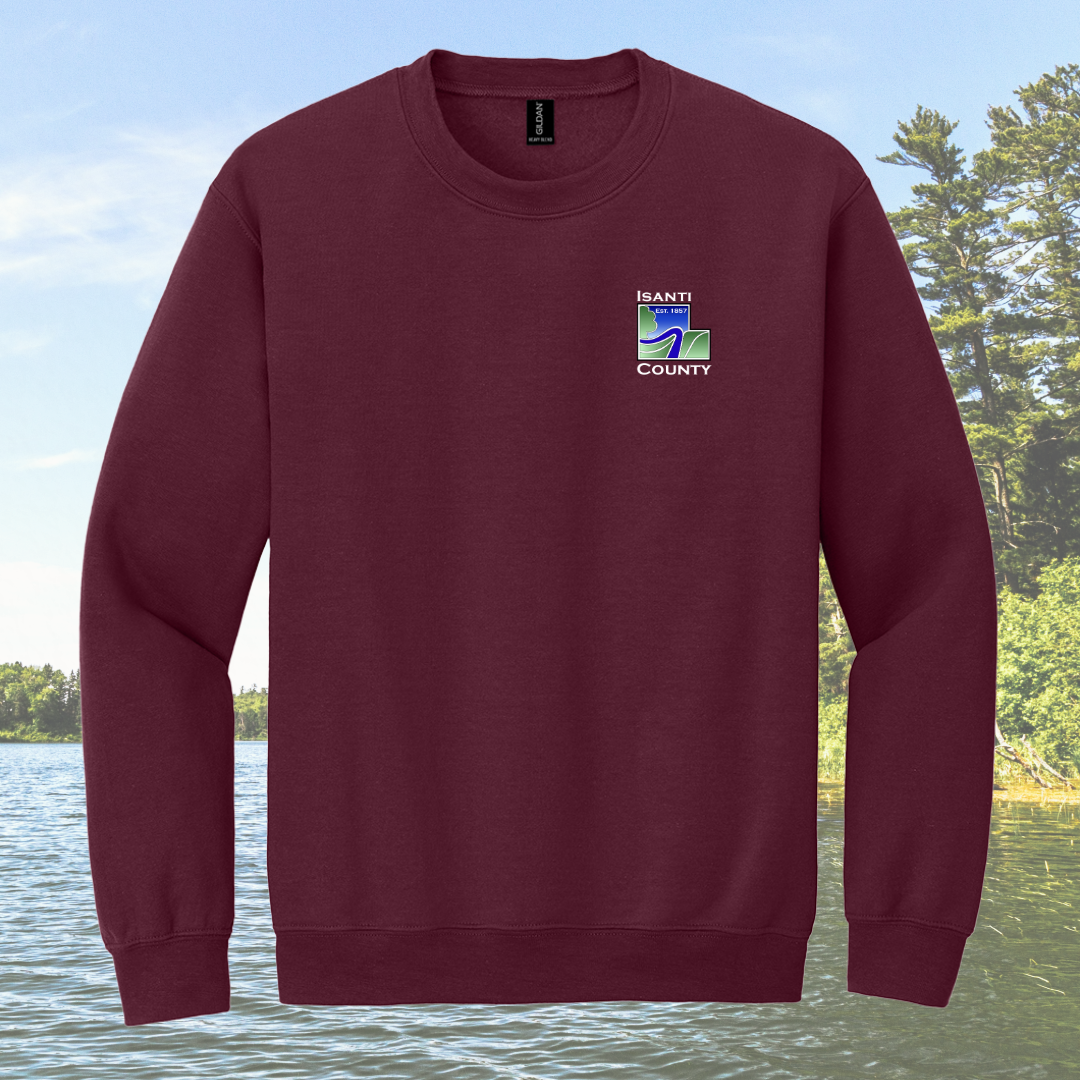 Isanti County Zoning and Assessor Crew Neck Sweatshirt