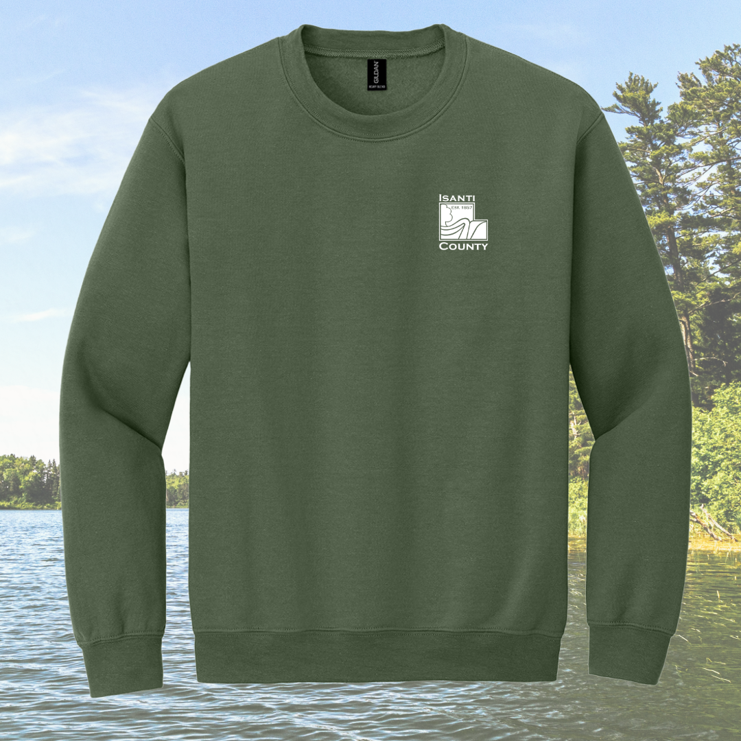 Isanti County Zoning and Assessor Crew Neck Sweatshirt