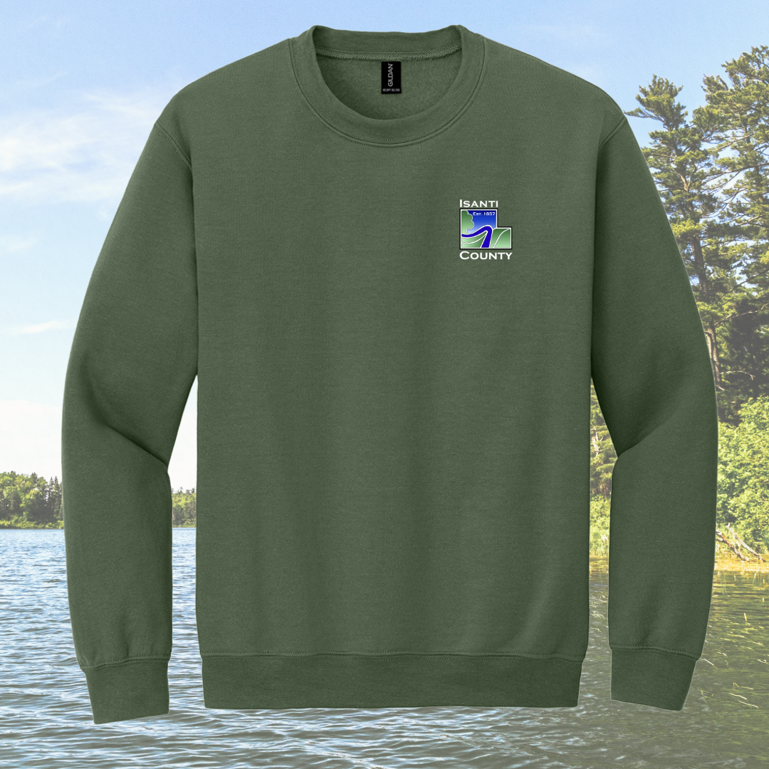 Isanti County Zoning and Assessor Crew Neck Sweatshirt