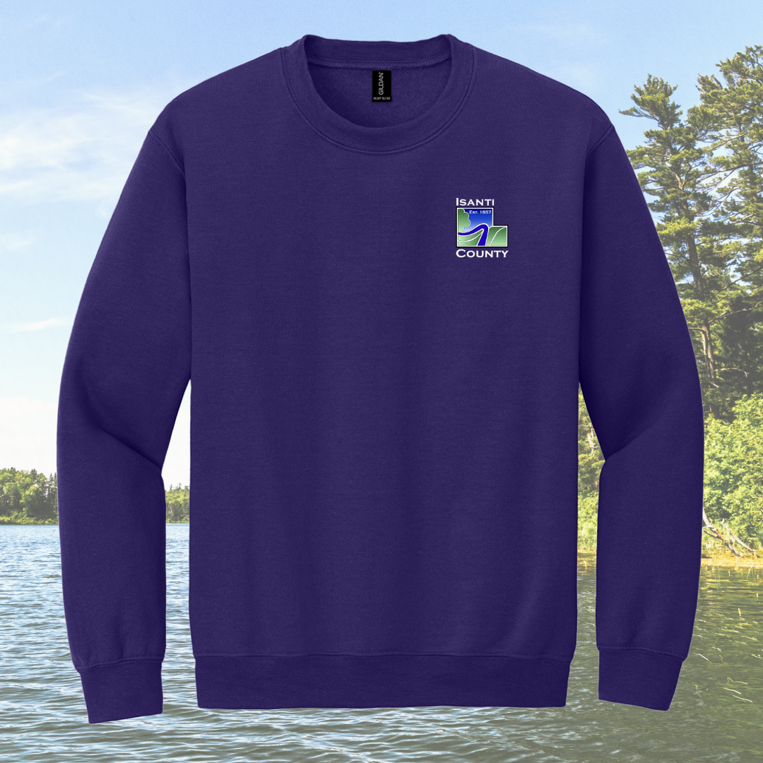 Isanti County Zoning and Assessor Crew Neck Sweatshirt
