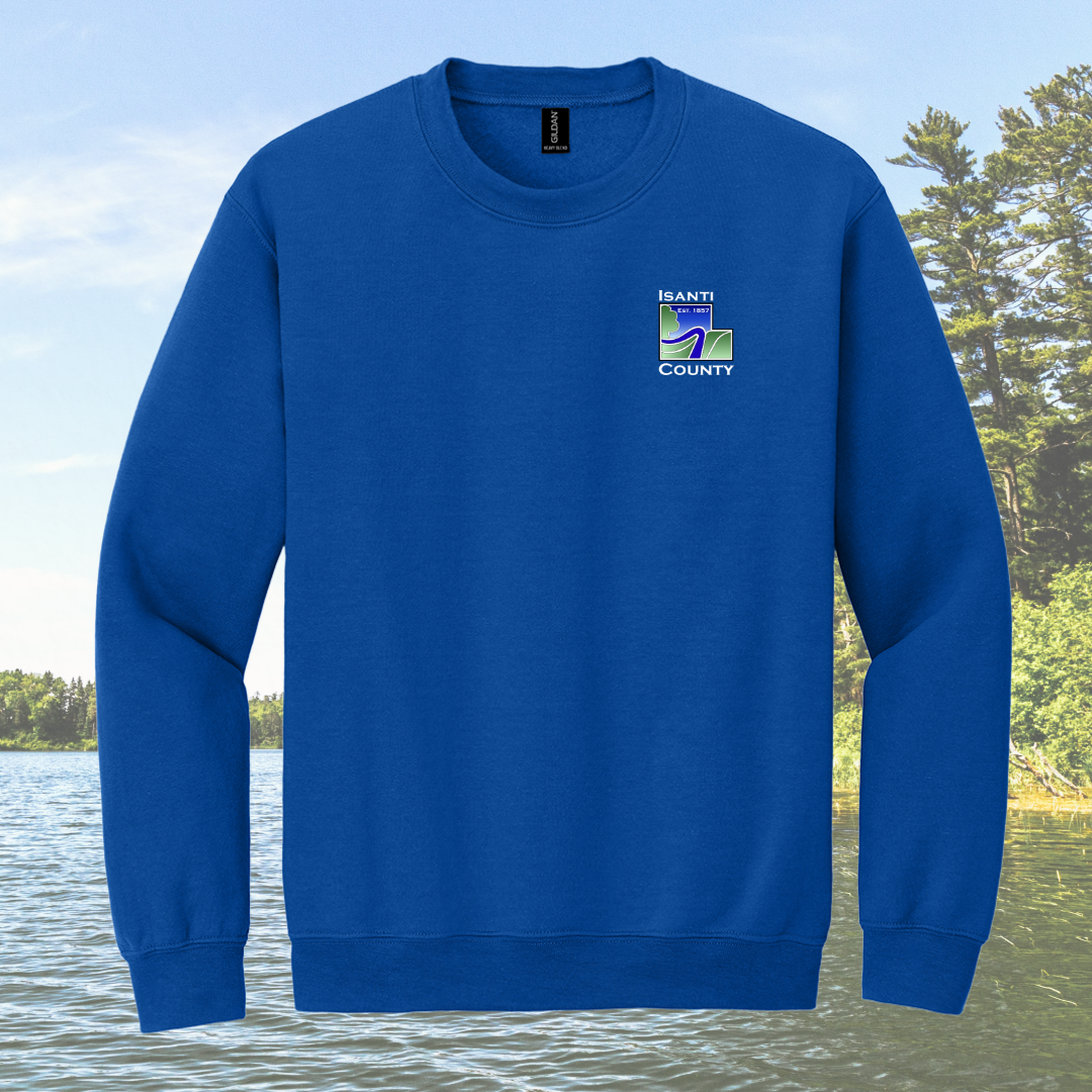 Isanti County Zoning and Assessor Crew Neck Sweatshirt