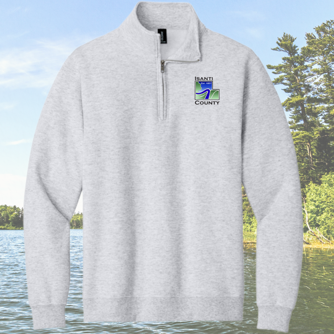 Isanti County Gildan® Heavy Bend 1/4-Zip Sweatshirt