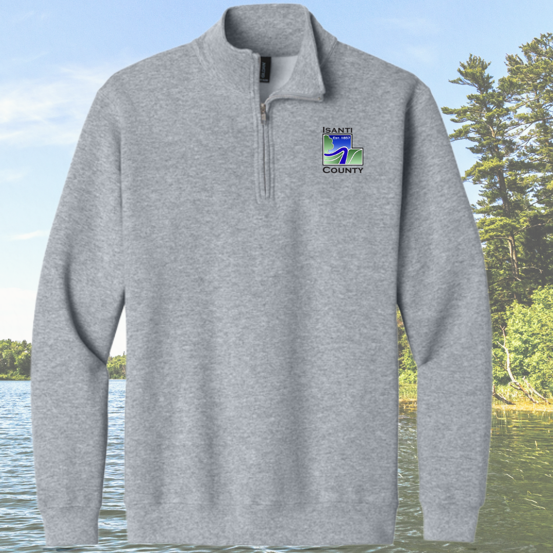 Isanti County Gildan® Heavy Bend 1/4-Zip Sweatshirt