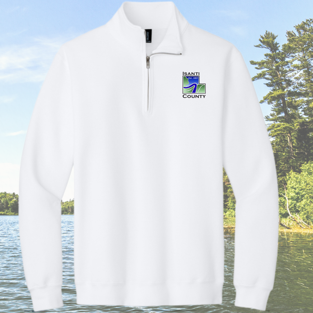 Isanti County Gildan® Heavy Bend 1/4-Zip Sweatshirt