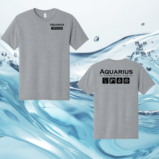 AHS Uniforms Dri-Power Sport 100% Polyester Cotton Feel T-Shirt