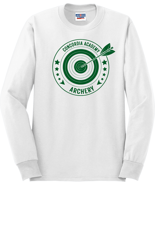 Concordia Academy Dri Power 50/50 Cotton/Poly Long Sleeve Tshirt