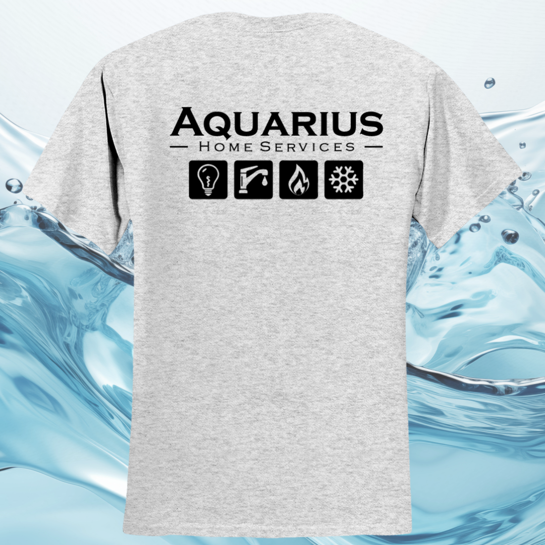 Aquarius Home Services 50/50 Cotton/Poly Tee