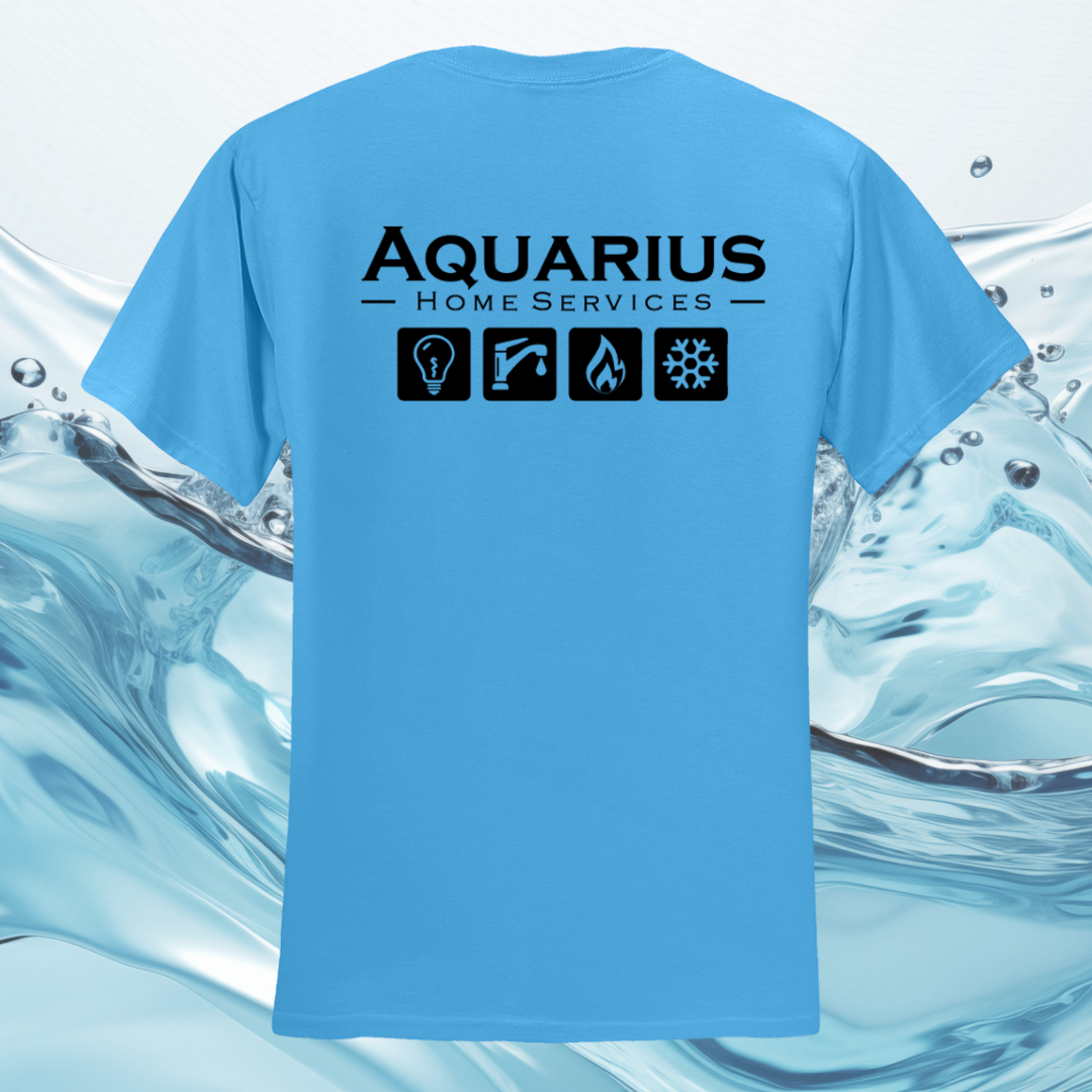 Aquarius Home Services 50/50 Cotton/Poly Tee