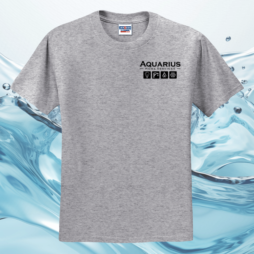 Aquarius Home Services 50/50 Cotton/Poly Tee