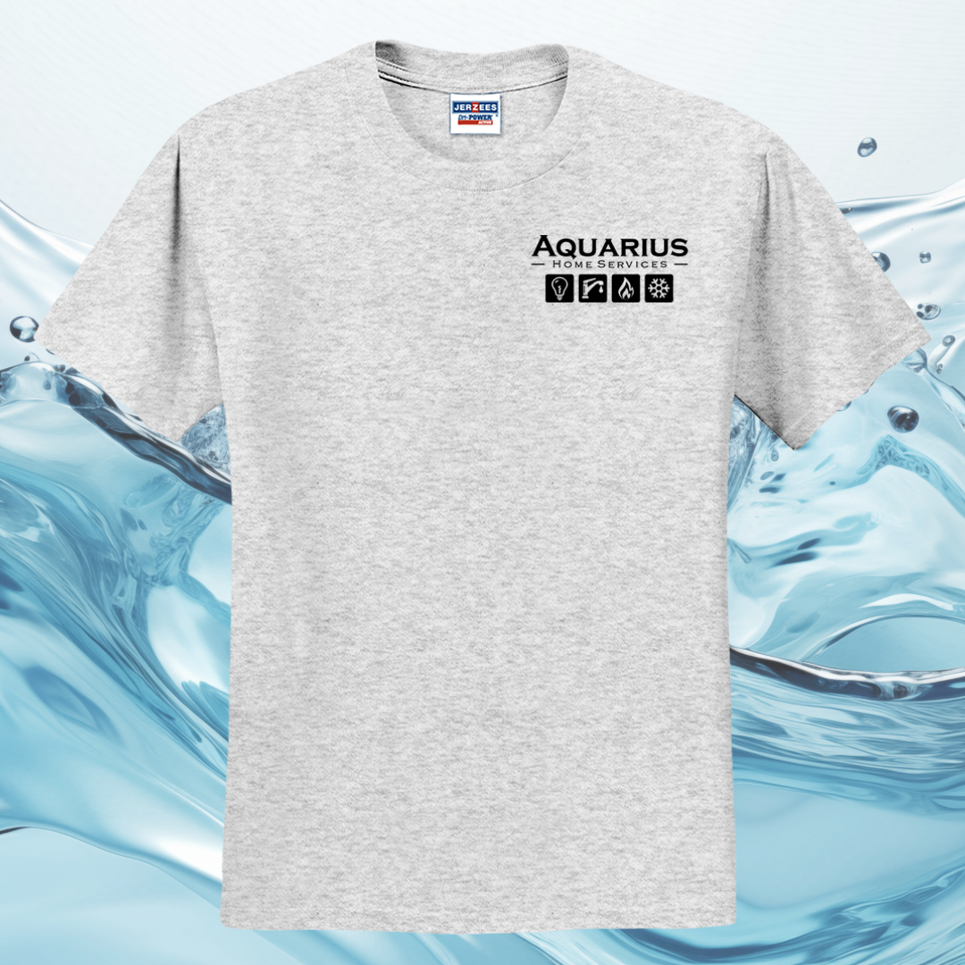 Aquarius Home Services 50/50 Cotton/Poly Tee