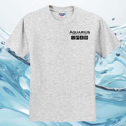 Aquarius Home Services 50/50 Cotton/Poly Tee