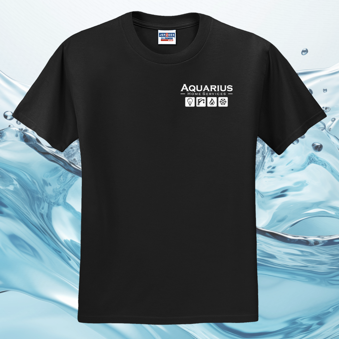 Aquarius Home Services 50/50 Cotton/Poly Tee