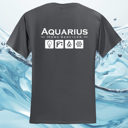 Aquarius Home Services 50/50 Cotton/Poly Tee