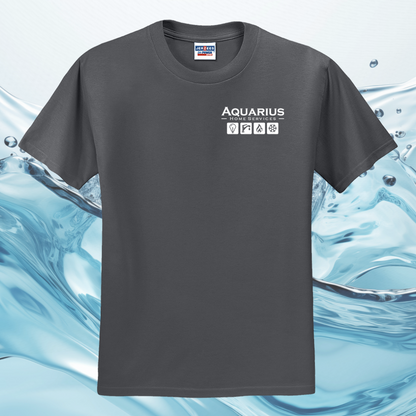 Aquarius Home Services 50/50 Cotton/Poly Tee