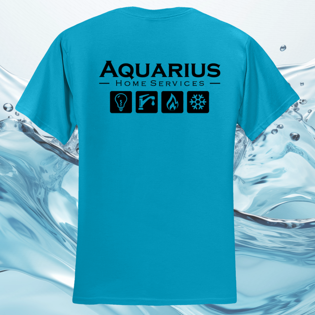 Aquarius Home Services 50/50 Cotton/Poly Tee