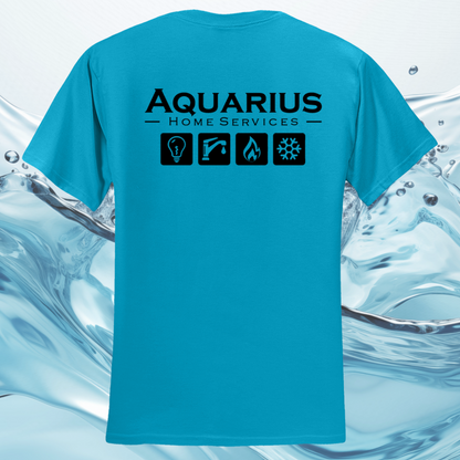 Aquarius Home Services 50/50 Cotton/Poly Tee
