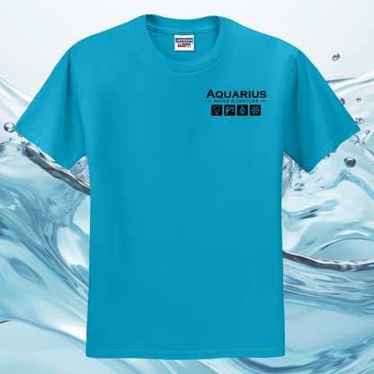 Aquarius Home Services 50/50 Cotton/Poly Tee