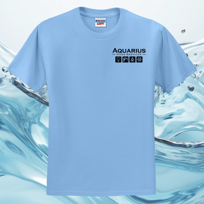 Aquarius Home Services 50/50 Cotton/Poly Tee