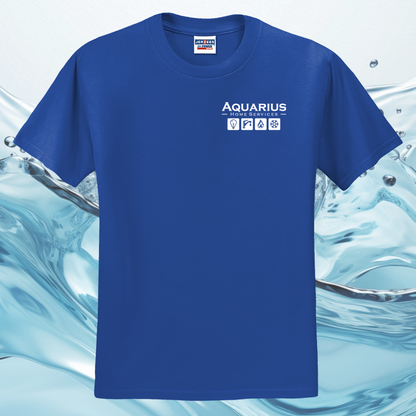 Aquarius Home Services 50/50 Cotton/Poly Tee