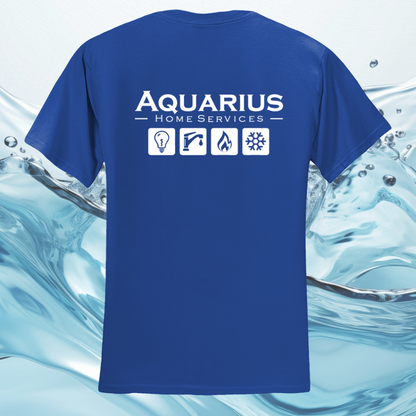 Aquarius Home Services 50/50 Cotton/Poly Tee