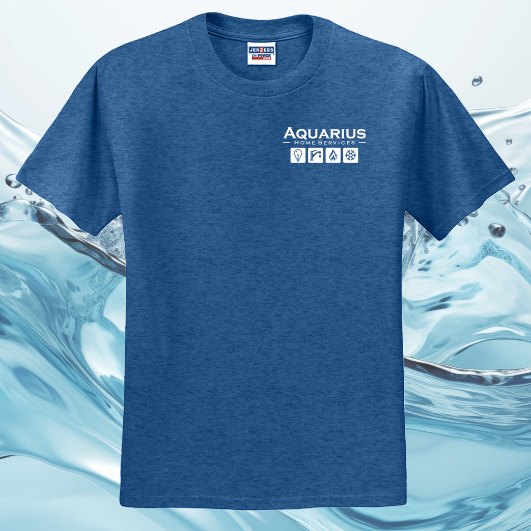 Aquarius Home Services 50/50 Cotton/Poly Tee