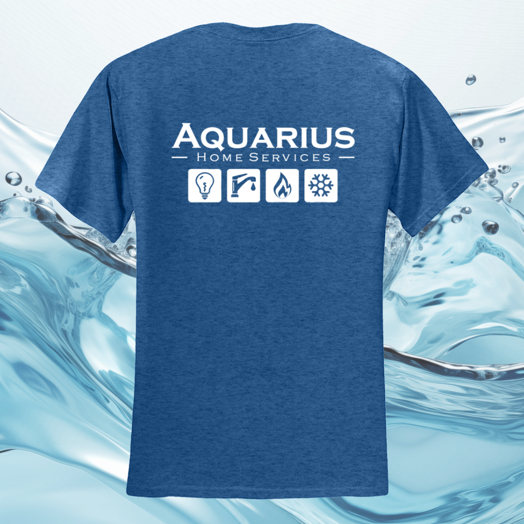 Aquarius Home Services 50/50 Cotton/Poly Tee