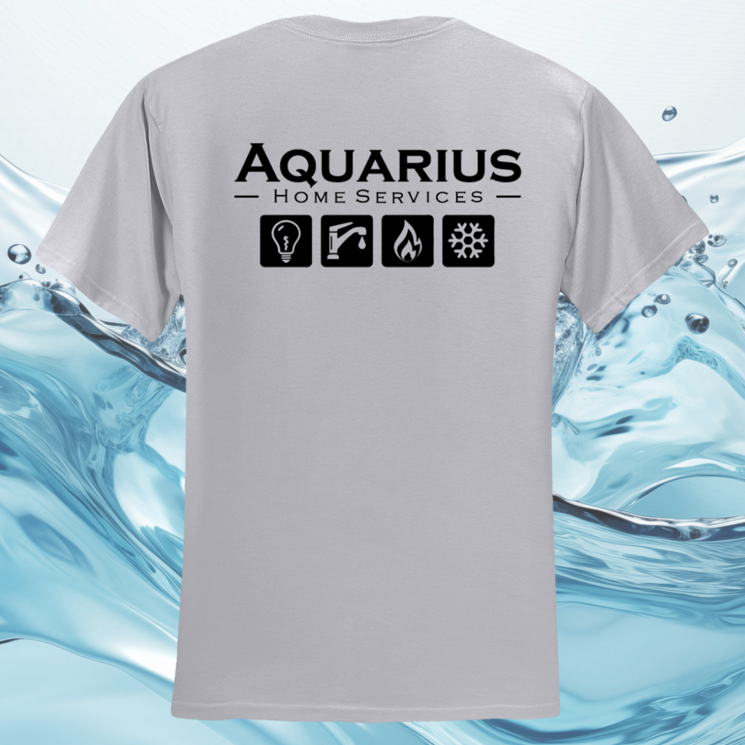 Aquarius Home Services 50/50 Cotton/Poly Tee