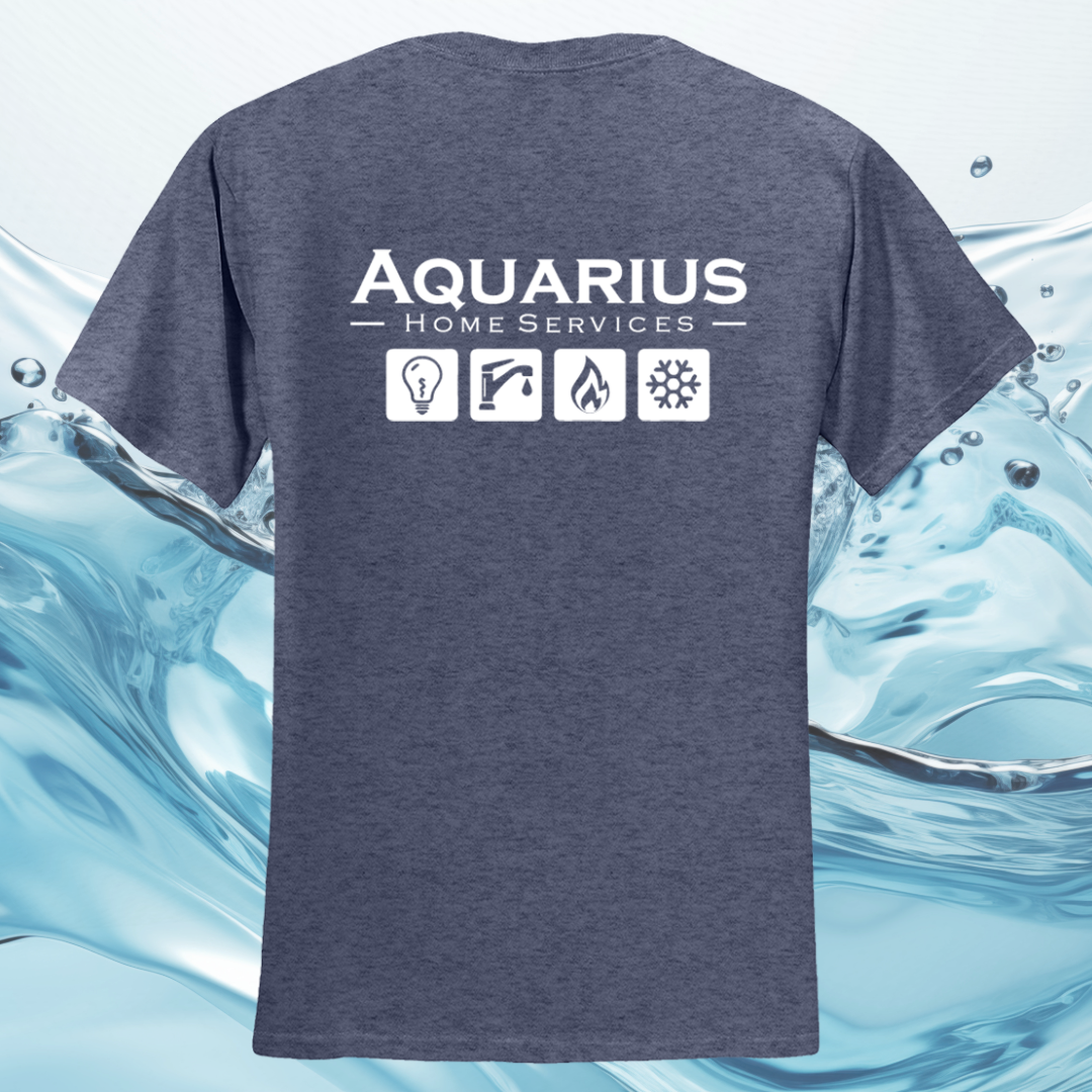 Aquarius Home Services 50/50 Cotton/Poly Tee
