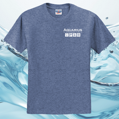 Aquarius Home Services 50/50 Cotton/Poly Tee