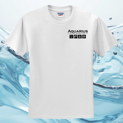 Aquarius Home Services 50/50 Cotton/Poly Tee