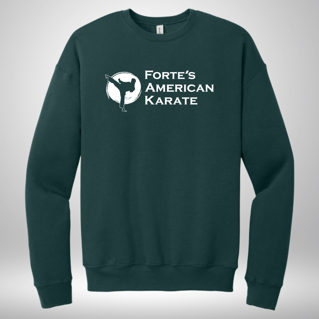 Forte's Karate Fall Unisex Softstyle Crew Neck Sweatshirt