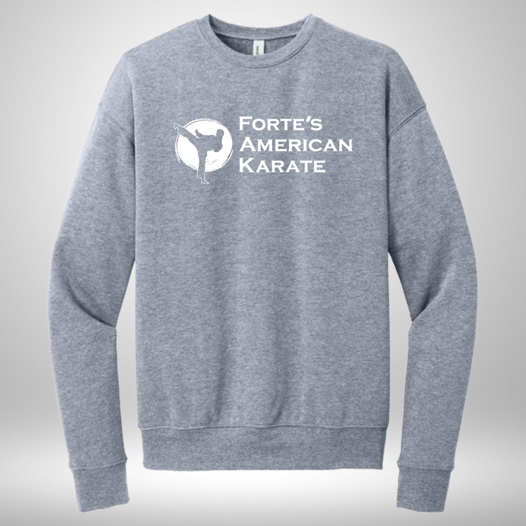 Forte's Karate Fall Unisex Softstyle Crew Neck Sweatshirt