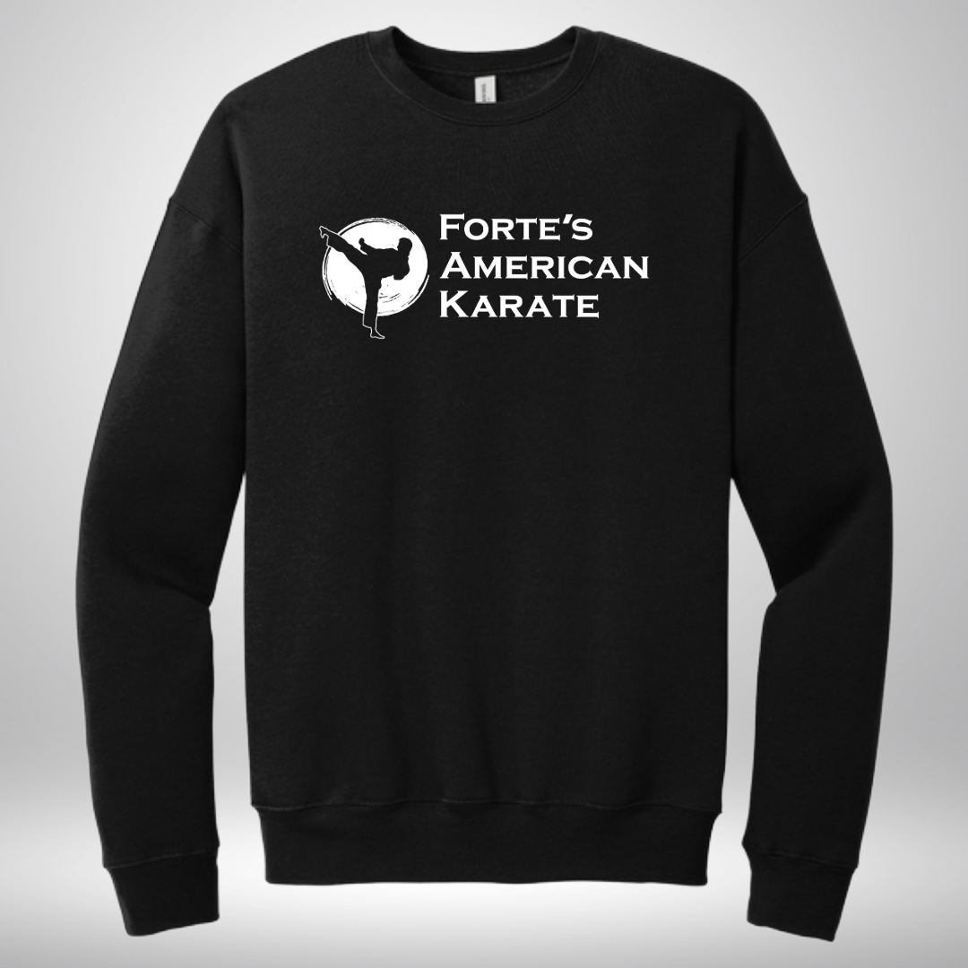 Forte's Karate Fall Unisex Softstyle Crew Neck Sweatshirt