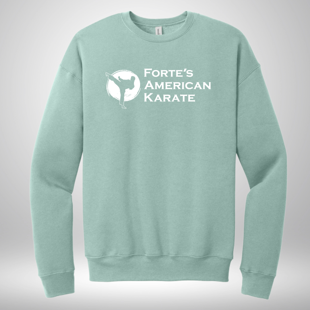 Forte's Karate Fall Unisex Softstyle Crew Neck Sweatshirt