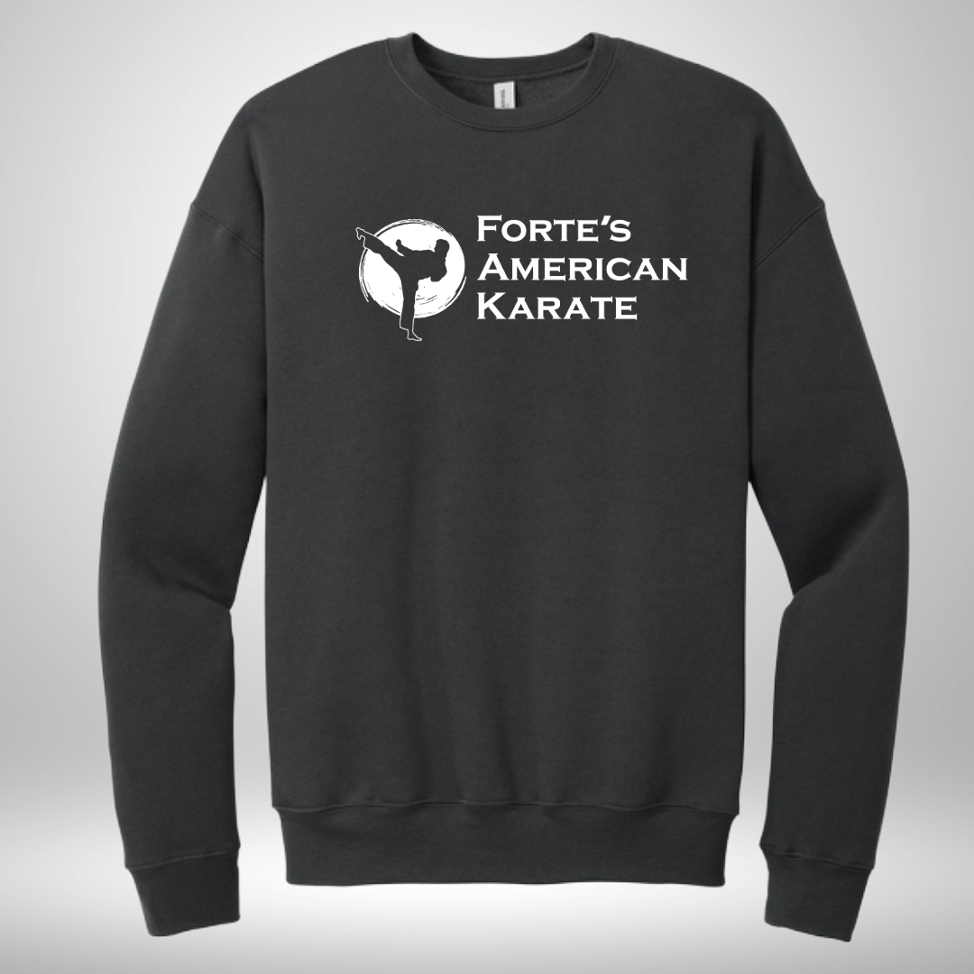 Forte's Karate Fall Unisex Softstyle Crew Neck Sweatshirt