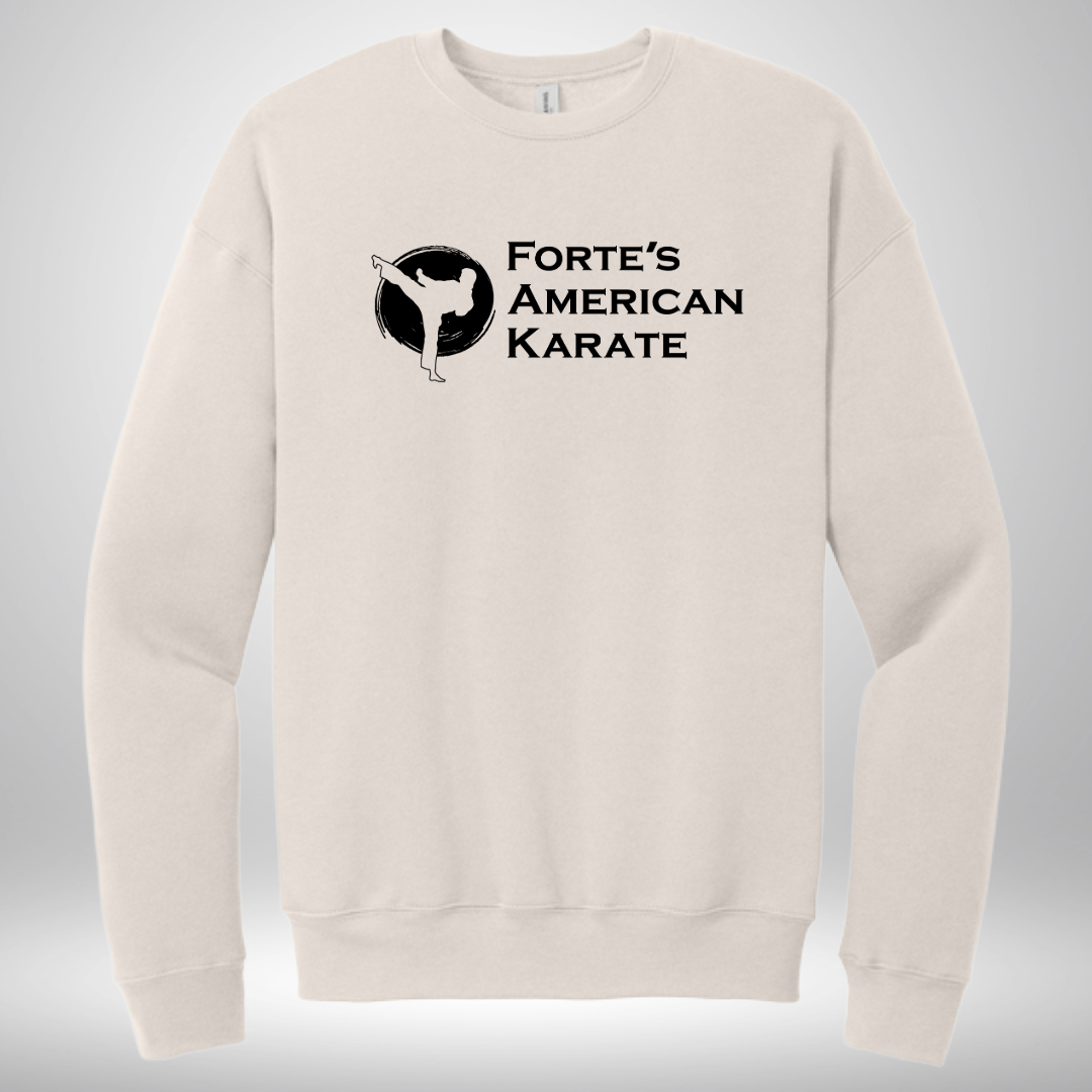 Forte's Karate Fall Unisex Softstyle Crew Neck Sweatshirt