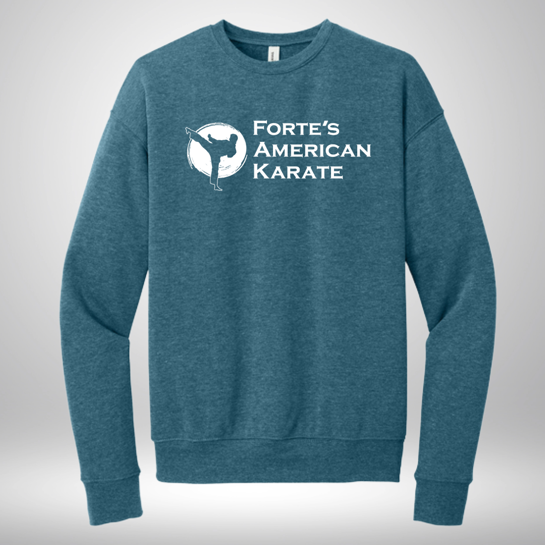 Forte's Karate Fall Unisex Softstyle Crew Neck Sweatshirt