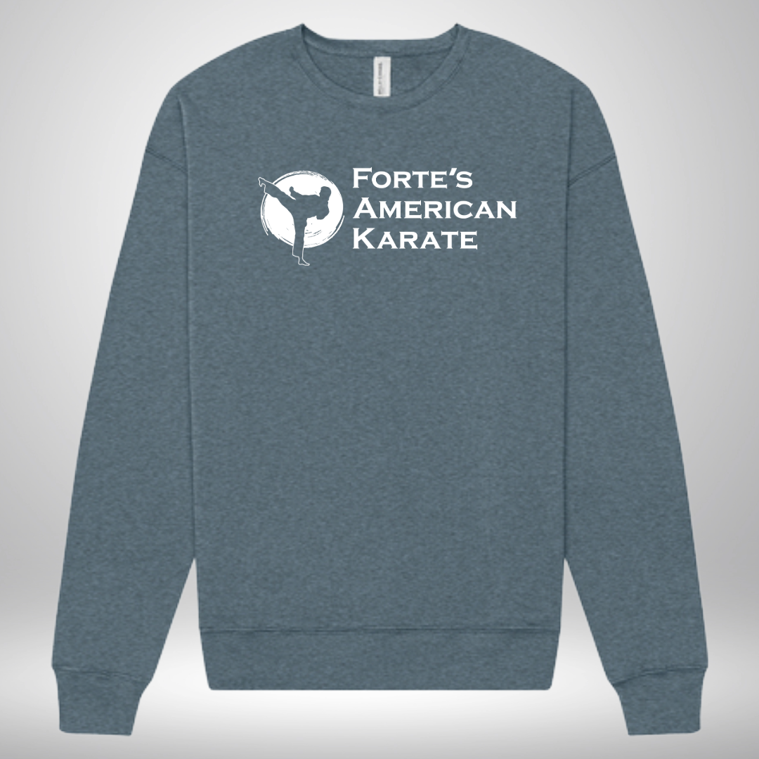 Forte's Karate Fall Unisex Softstyle Crew Neck Sweatshirt