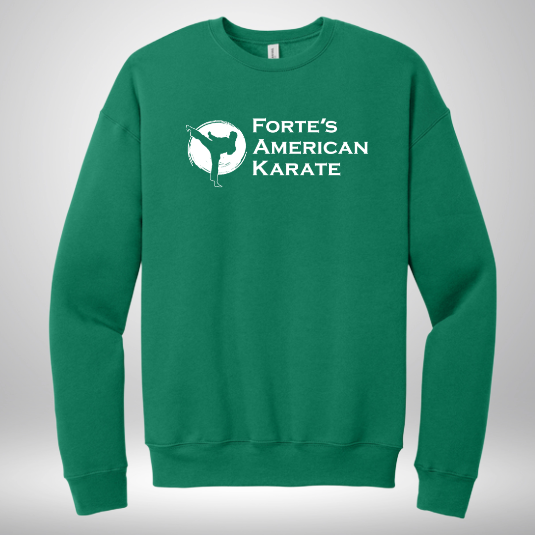 Forte's Karate Fall Unisex Softstyle Crew Neck Sweatshirt