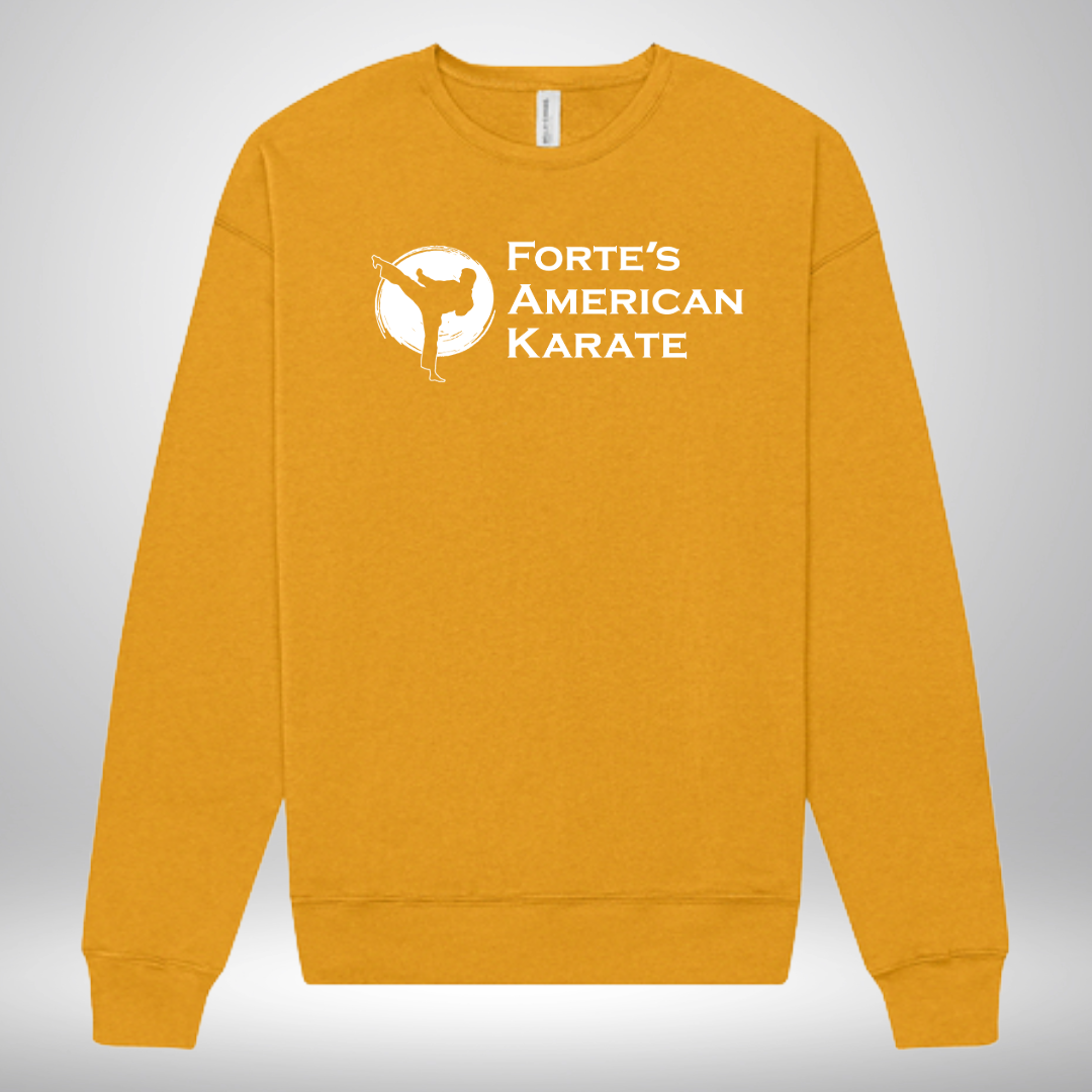 Forte's Karate Fall Unisex Softstyle Crew Neck Sweatshirt