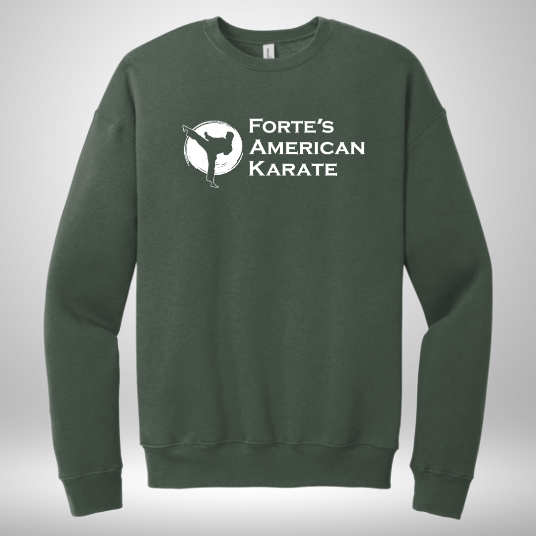 Forte's Karate Fall Unisex Softstyle Crew Neck Sweatshirt