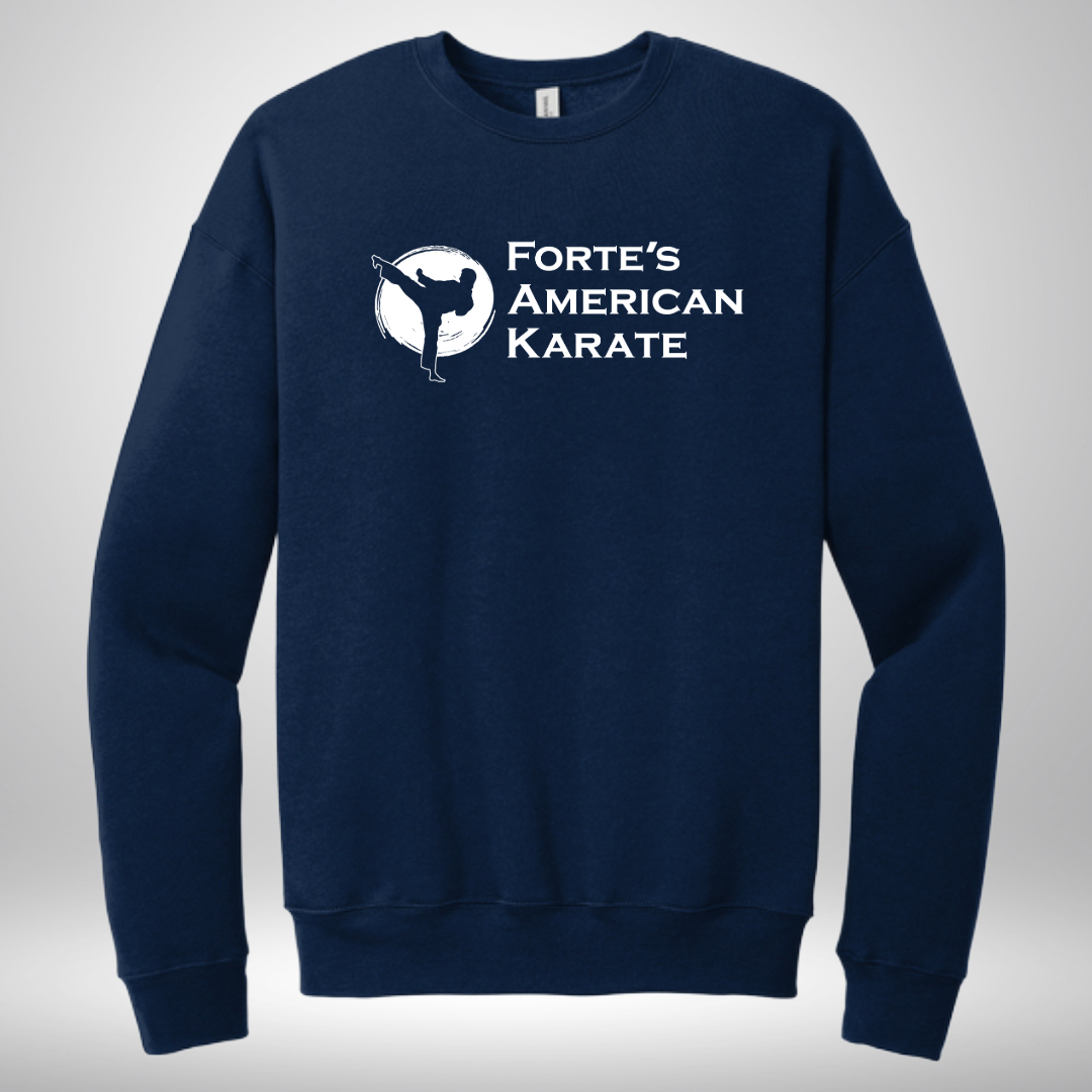 Forte's Karate Fall Unisex Softstyle Crew Neck Sweatshirt