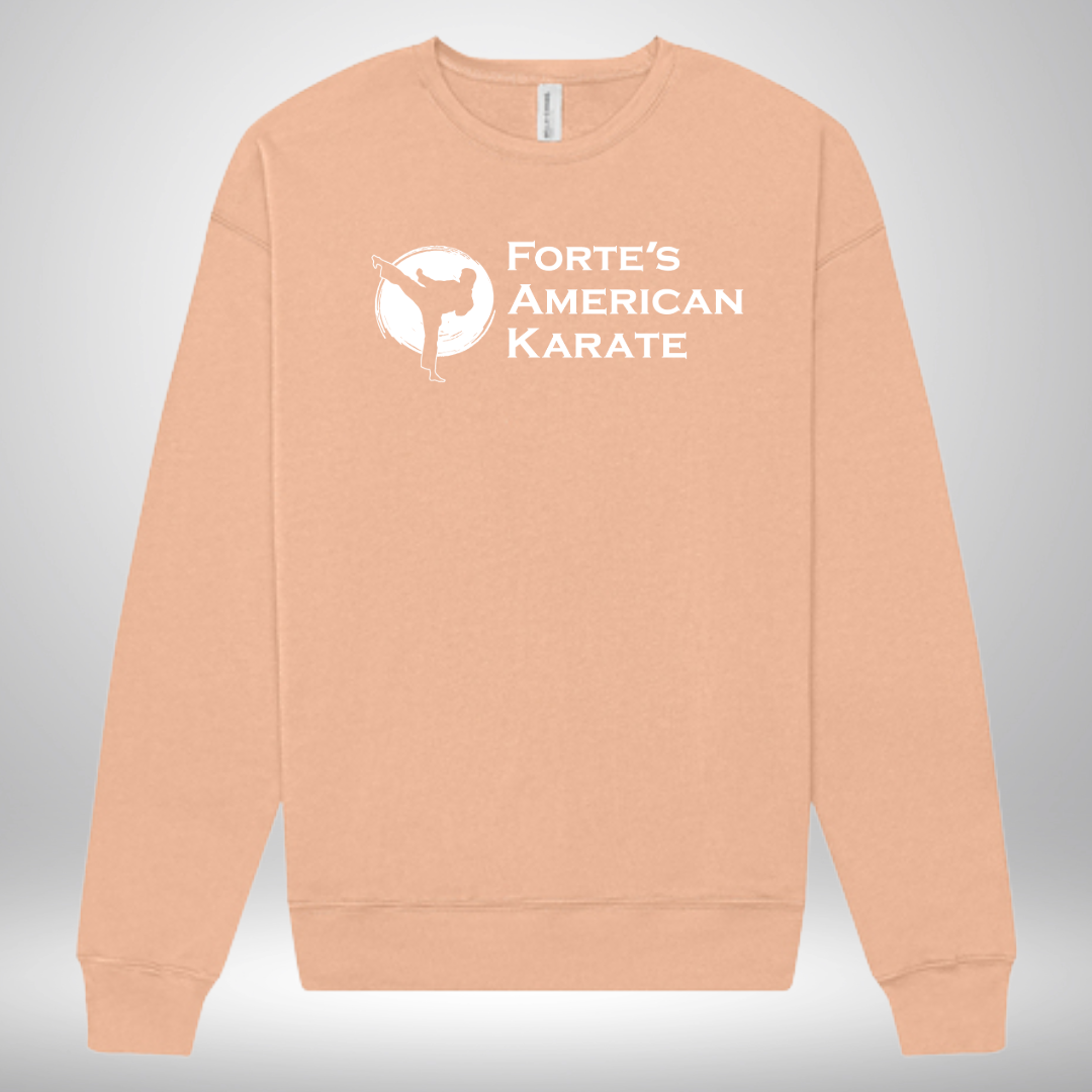 Forte's Karate Fall Unisex Softstyle Crew Neck Sweatshirt