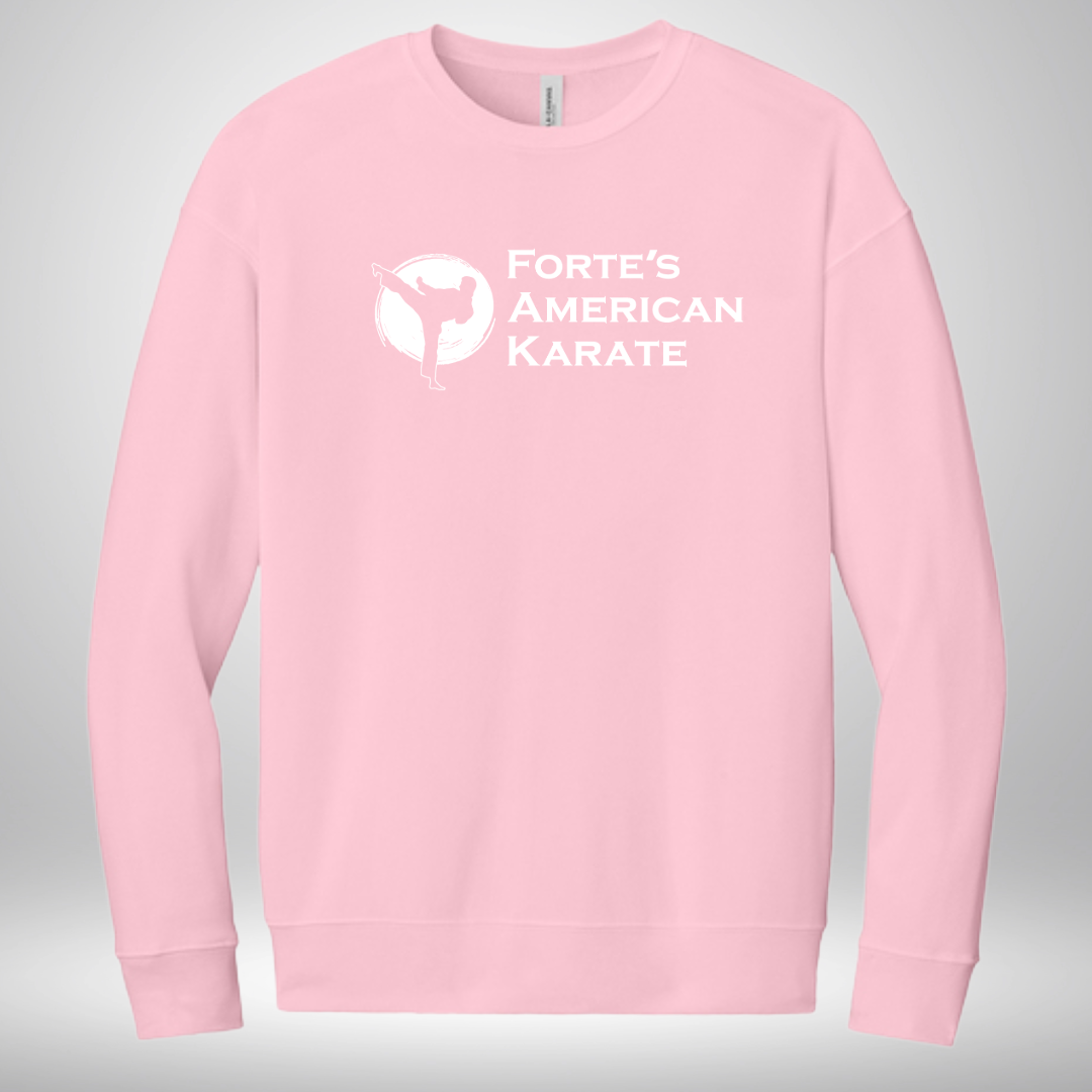 Forte's Karate Fall Unisex Softstyle Crew Neck Sweatshirt