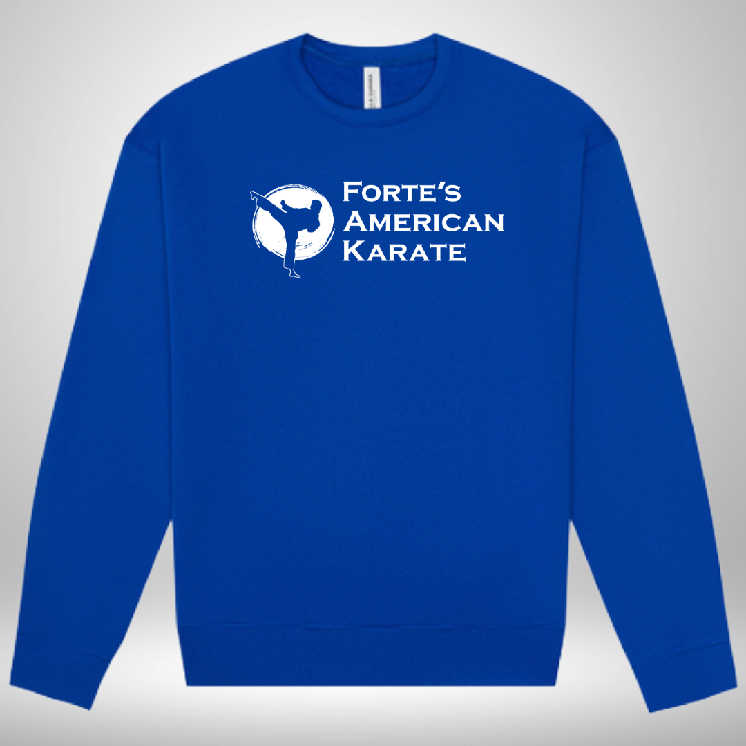Forte's Karate Fall Unisex Softstyle Crew Neck Sweatshirt
