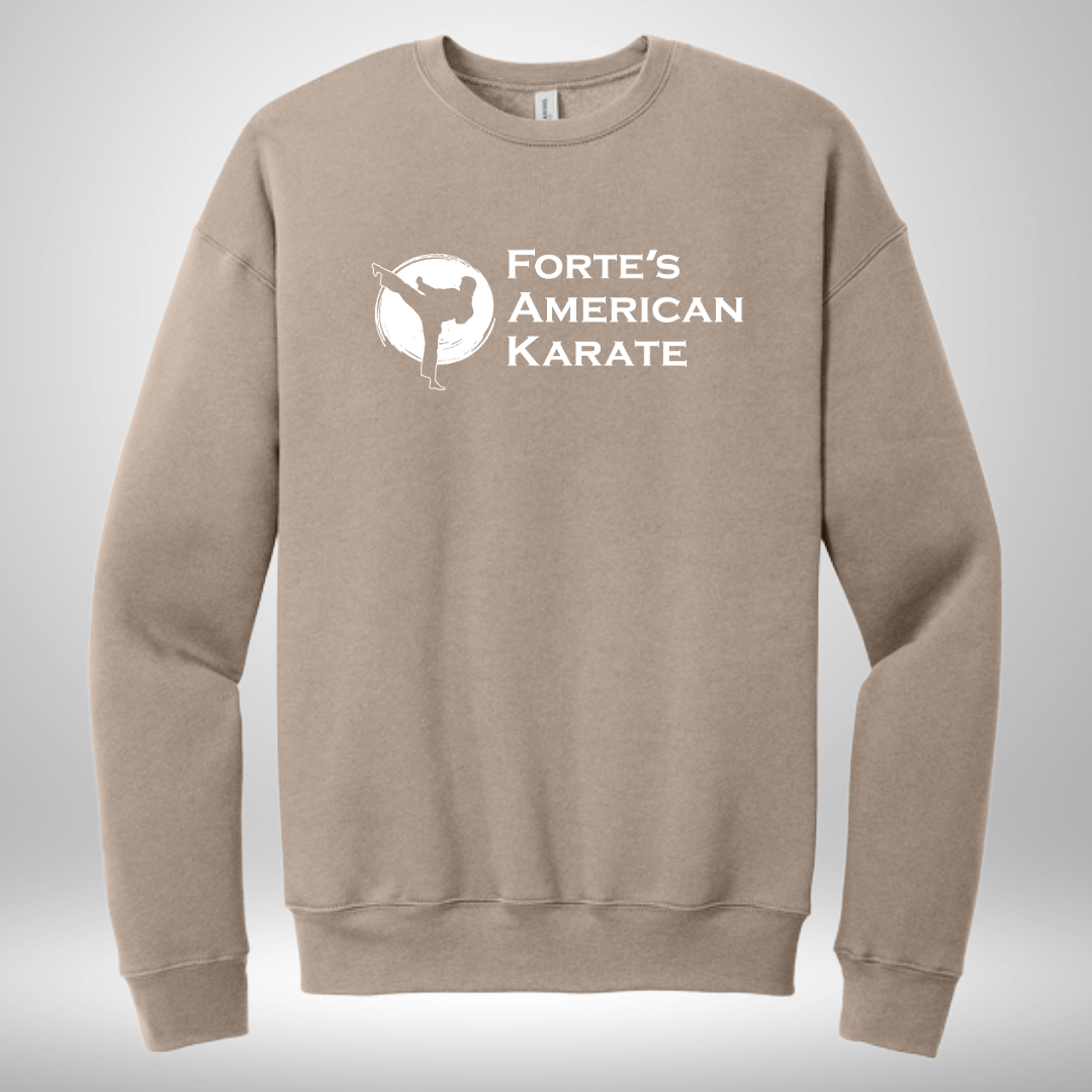 Forte's Karate Fall Unisex Softstyle Crew Neck Sweatshirt