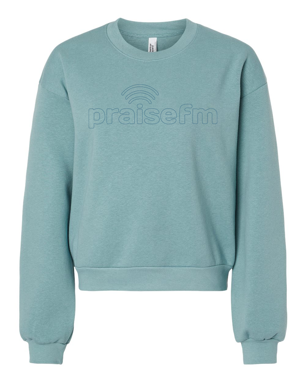 PraiseFM Women's Fleece Crewneck Sweatshirt