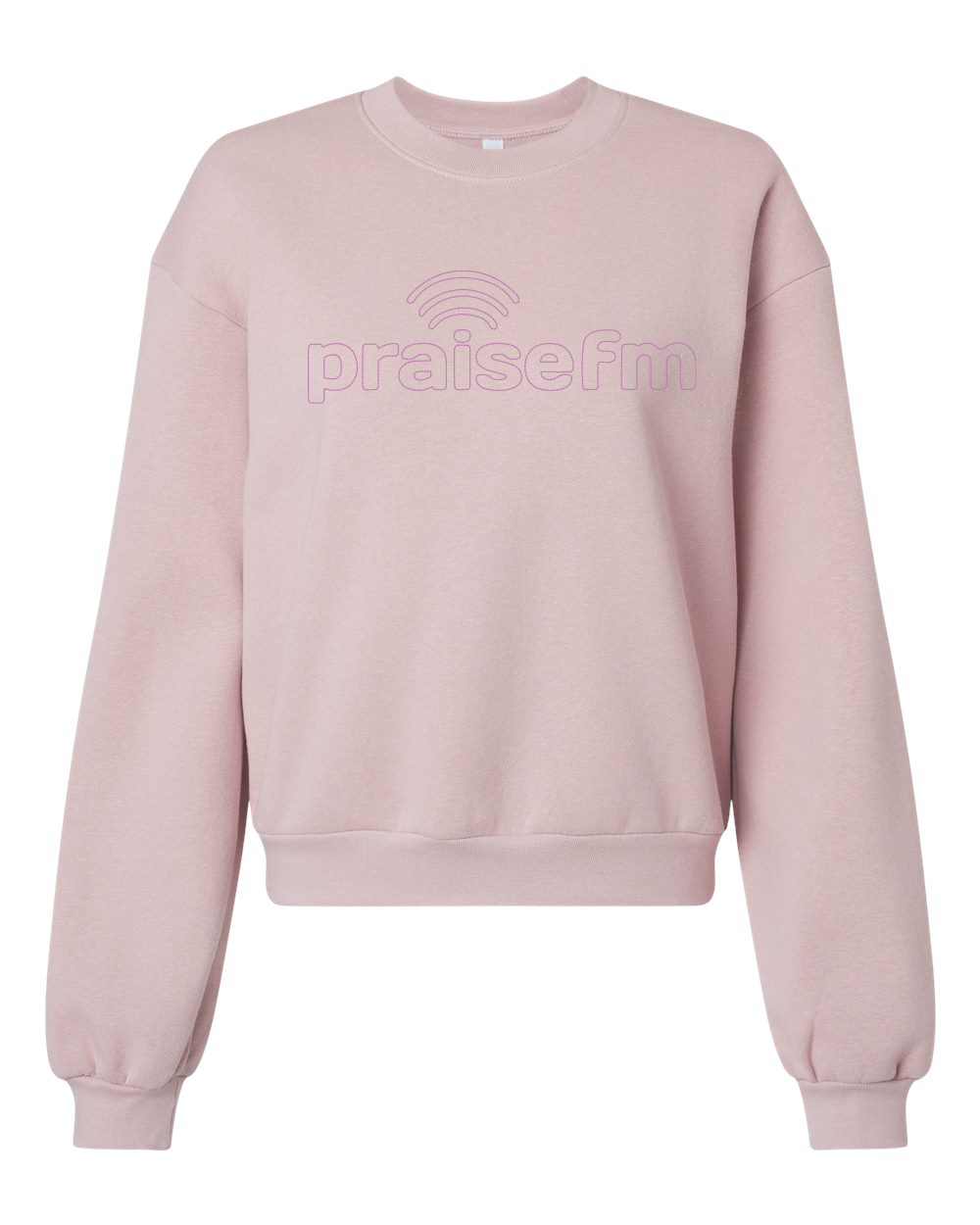 PraiseFM Women's Fleece Crewneck Sweatshirt